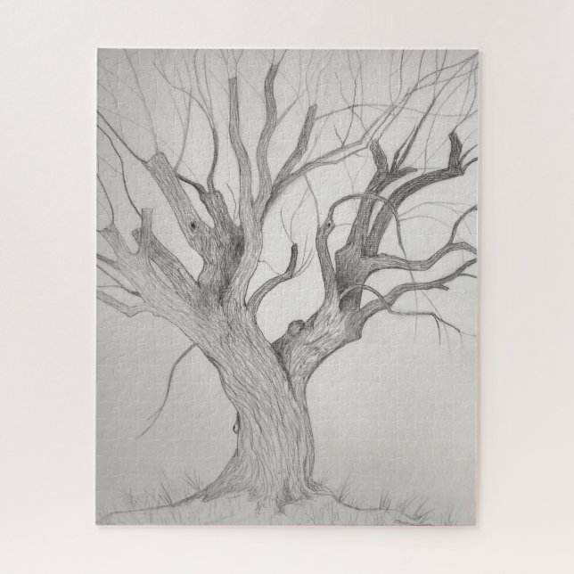 Silver Maple Jigsaw Puzzle (Vertical)