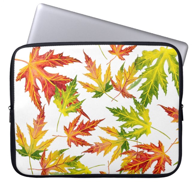 Silver Maple on a Laptop Sleeve (Front)