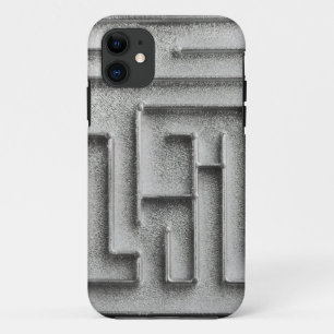 Silver maze Case-Mate iPhone case