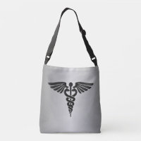 Silver Medical Caduceus