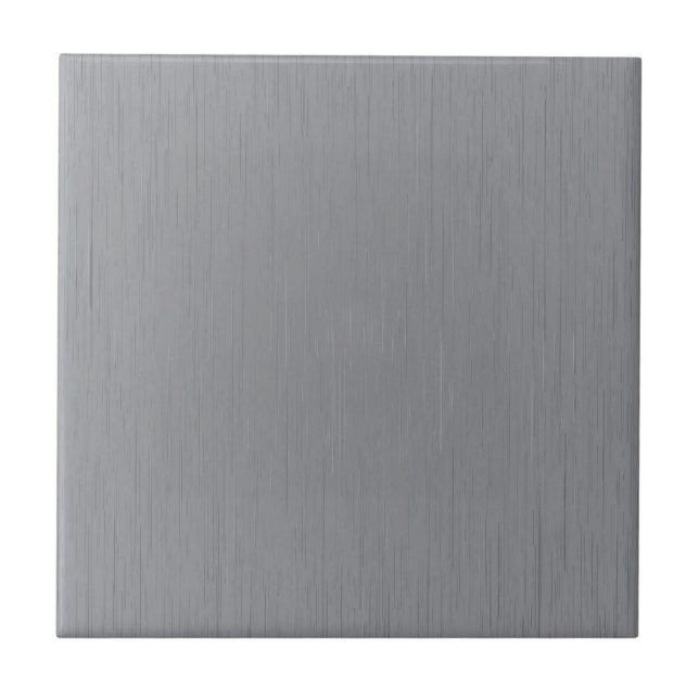 Silver Metal Look Tile (Front)