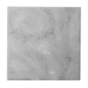 Silver metallic texture rustic shimmer stylish tile