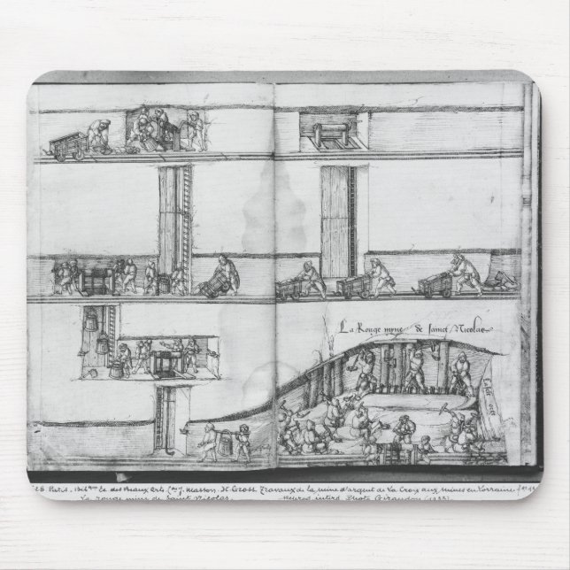 Silver mine of La Croix-aux-Mines, Lorraine 2 Mouse Pad (Front)