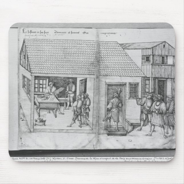 Silver mine of La Croix-aux-Mines, Lorraine 2 Mouse Pad (Front)