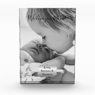 Silver Minimalist Mother's Day Photo Block