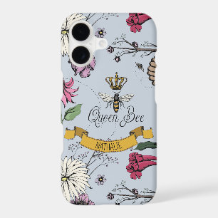 Silver Mist, Black & Gold Queen Bee & Crown