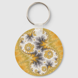 Silver Nebula Keychain
