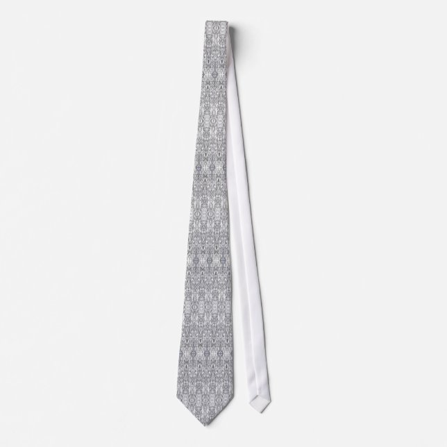 Silver Neck Tie (Front)
