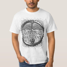 Silver Nursing Assistant  Nurse t-shirt