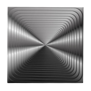 Silver Optical illusion Tile