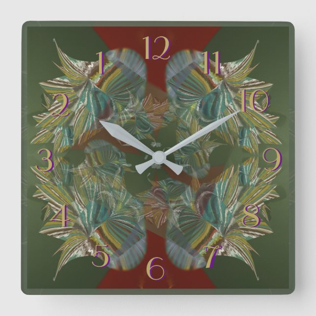 Silver Peddles 3 Backward Clock (Front)