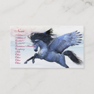 SILVER PEGASUS BUSINESS CARD