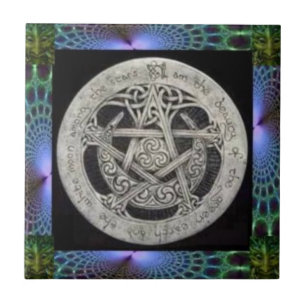 Silver Pentagram Tile