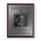 Silver - Personalized Photo - Employee Wooden