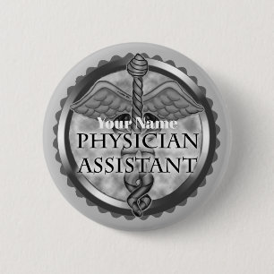 Silver Physician Assistant Pin