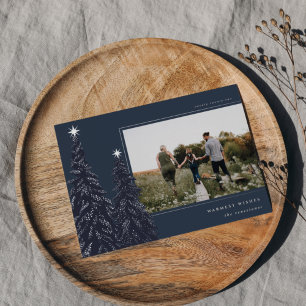 Silver Pine Elegant Christmas Photo