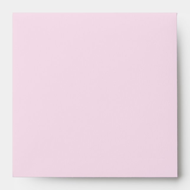 Silver Pink Damask Envelope (Front)