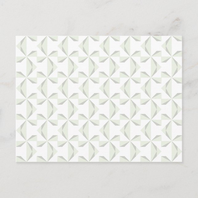 Silver Pinwheels Postcard (Front)