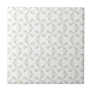 Silver Pinwheels Tile