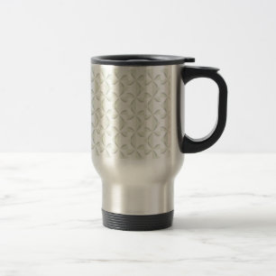 Silver Pinwheels Travel Mug