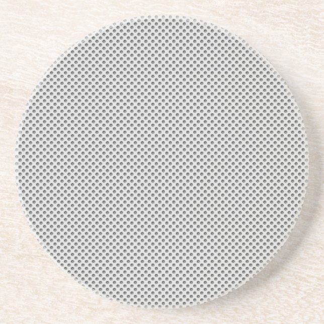 Silver Porous Metal Coaster (Front)