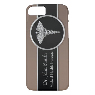 Silver Professional Medical Caduceus Case-Mate iPhone Case