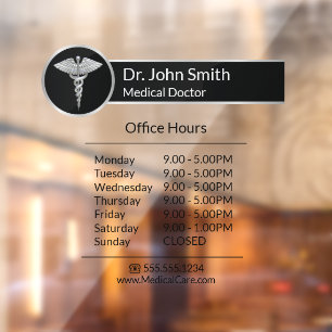 Silver Professional Medical Caduceus Opening Hours