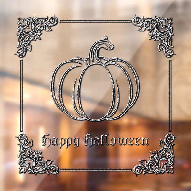 Silver Pumpkin Halloween (Sheet 2)