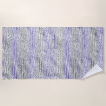 Silver Purple Glitzy Glitter Stripes