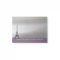 Silver Purple Paris Eiffel Tower Personalised