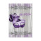 Silver Purple Sparkle Purple Masquerade Party RSVP