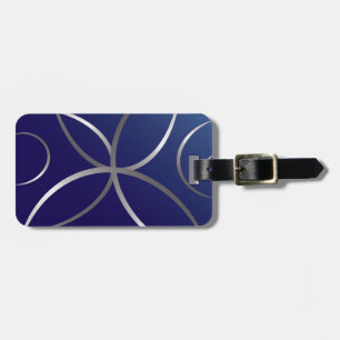 Silver roads luggage tag