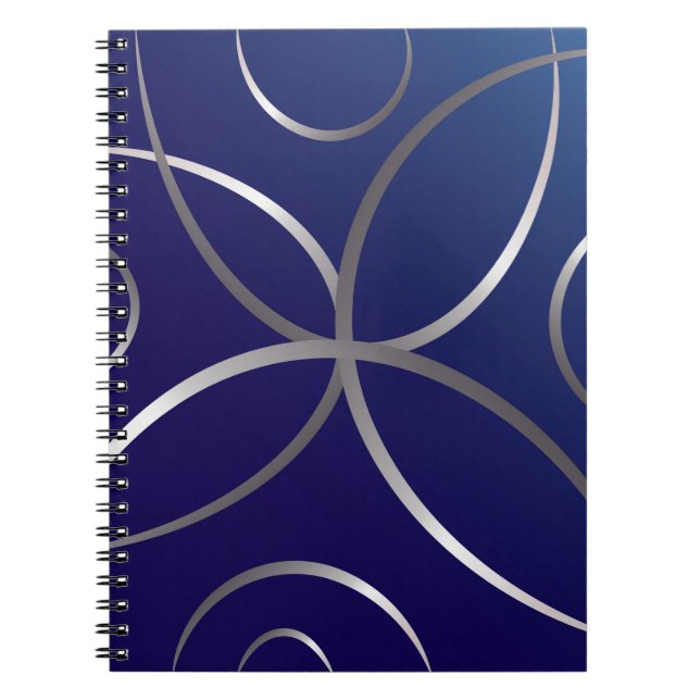 Silver roads spiral notebook (Front)