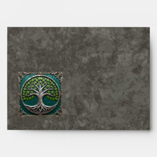 Silver Roots of Eternity – Tree of Life.   Envelope