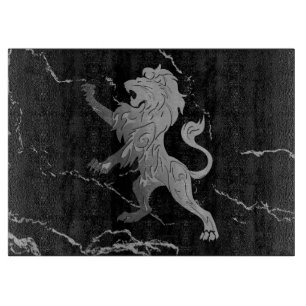 Silver Royal Lion Cutting Board
