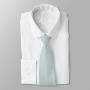 Silver Sage Solid Color Wedding Tie