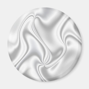 Silver Satin Magnet