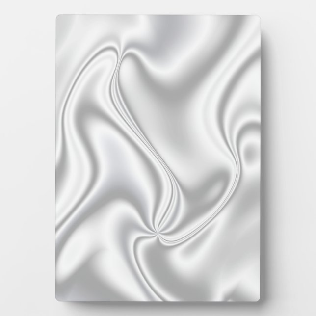 Silver Satin Plaque (Front)