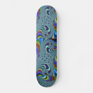 SILVER SCAPES SKATEBOARD
