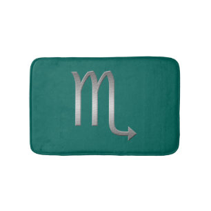 "silver" scorpio bathmat