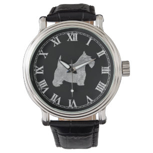 Silver Scottie Your Background Watch
