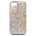 Silver Sequins iPhone 5 Tough Case