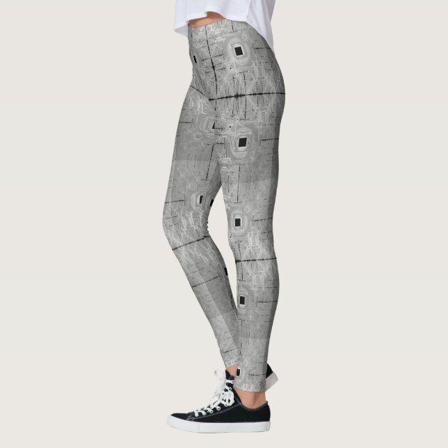 Silver Serenade Leggings (Left)