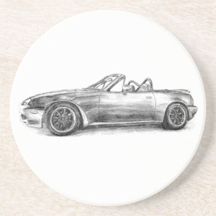 Silver Shadow MX5 Coaster