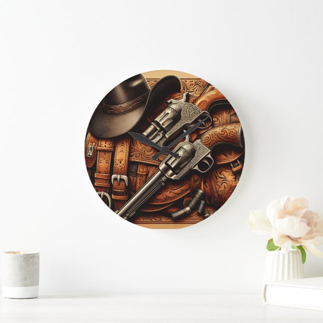 Silver Showdown Large Clock (Home)