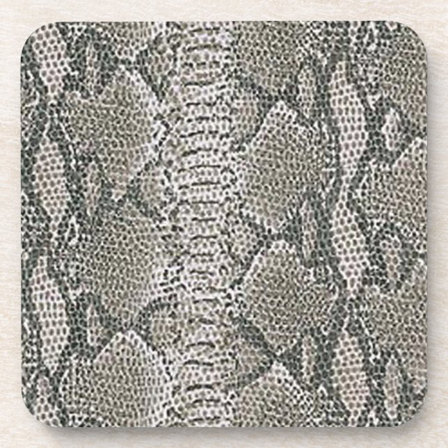 Silver Snake Skin Coasters (Front)