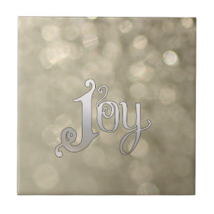 Silver Snowdust - Joy Tile