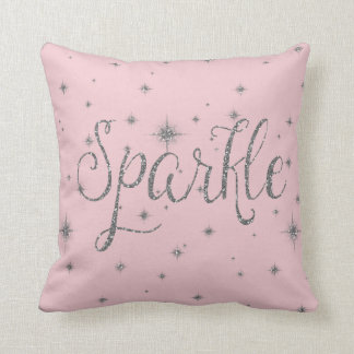Silver Sparkles Cushion