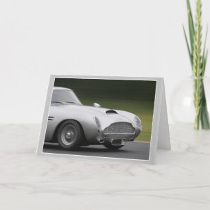 Silver Speed Birthday Card