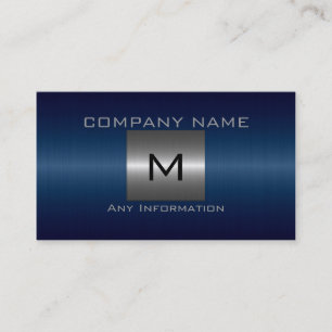 Silver Stainless Steel Metal Business Card